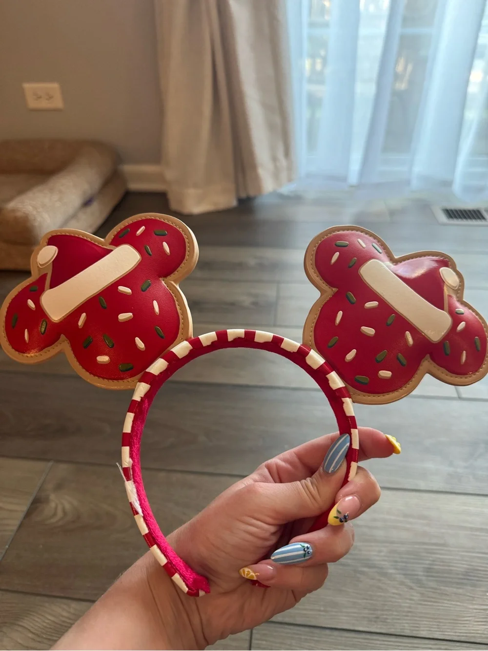 *Disney Christmas Cookie Mouse Ear Headband